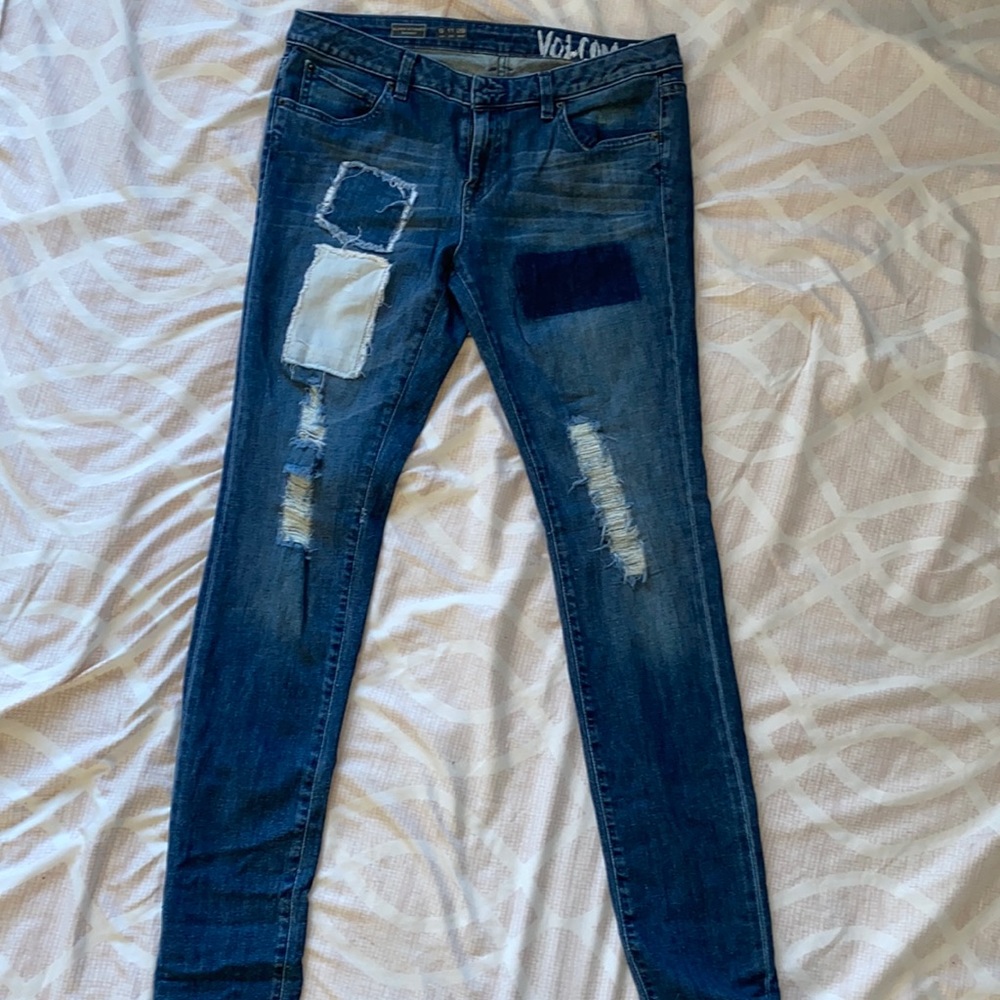 Volcom Jeans Super Stone Skinny size 9